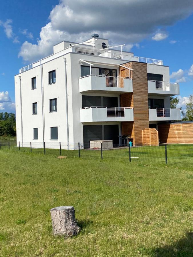 Modernes Apartment Am Hafen Mit Seeblick Großräschen Kültér fotó