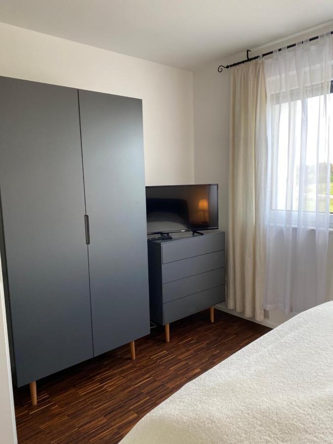 Modernes Apartment Am Hafen Mit Seeblick Großräschen Kültér fotó